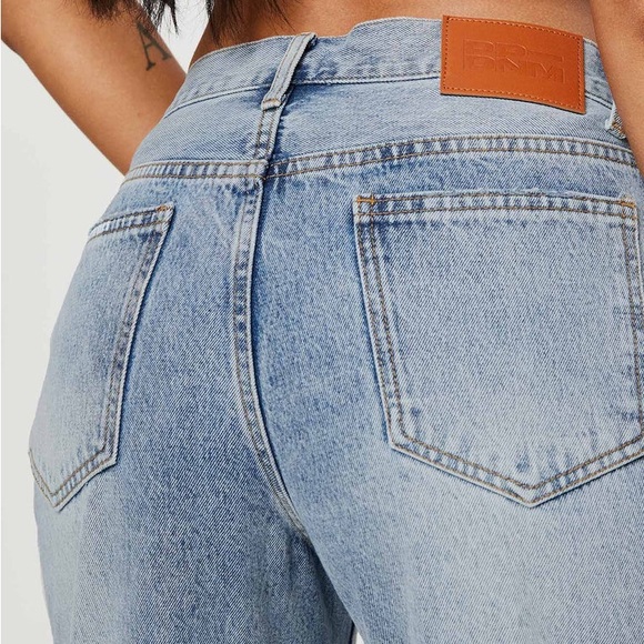 Princess Polly Holly Asymmetric Straight Leg Jean - Picture 9 of 11